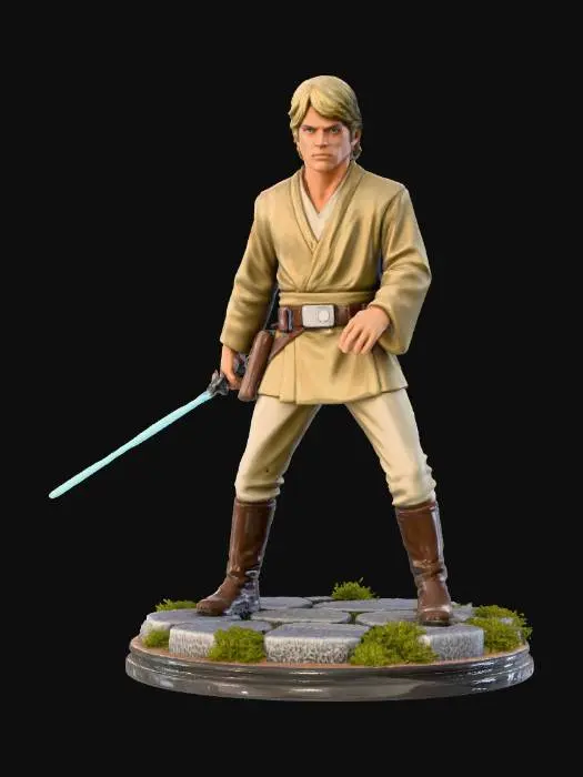 3D model for Jedi Figure Display