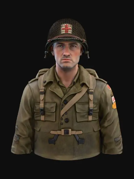 3D model for Soldier's Resolve