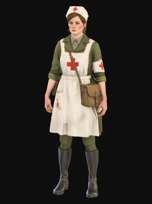 3D model for The Wartime Caregiver