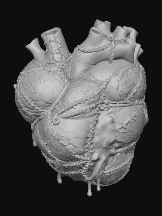 3D model for Bound Heart