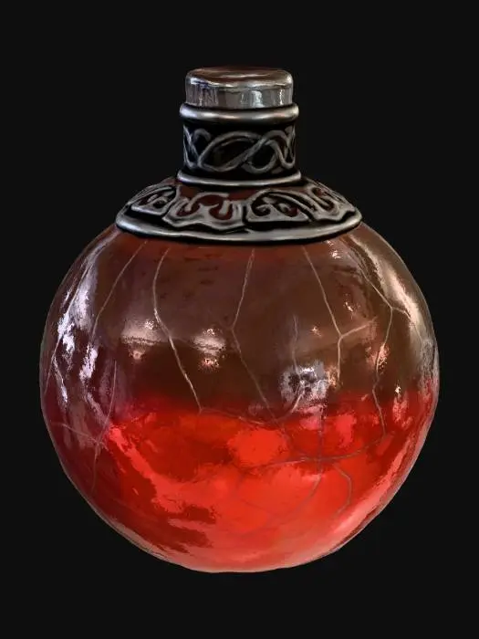 3D model for Inferno Vial