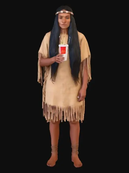 3D model for Cultural Juxtaposition, #Thanksgiving#