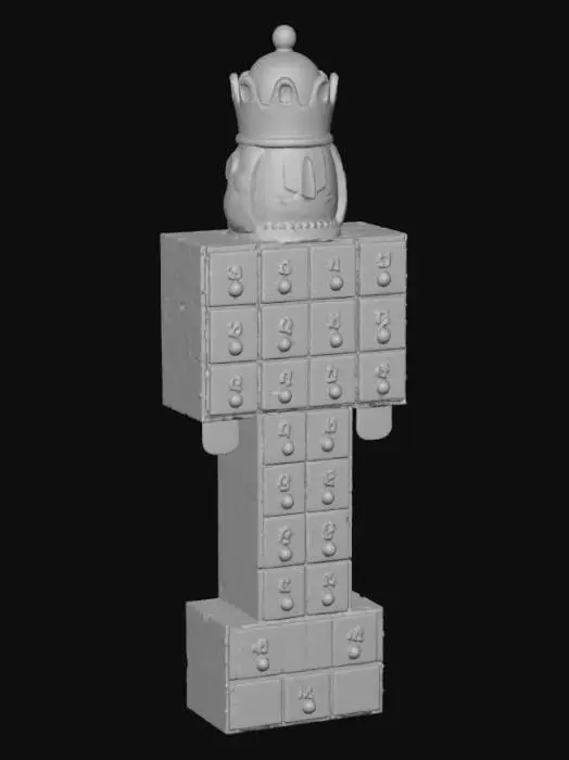 3D model for Nutcracker Advent Calendar