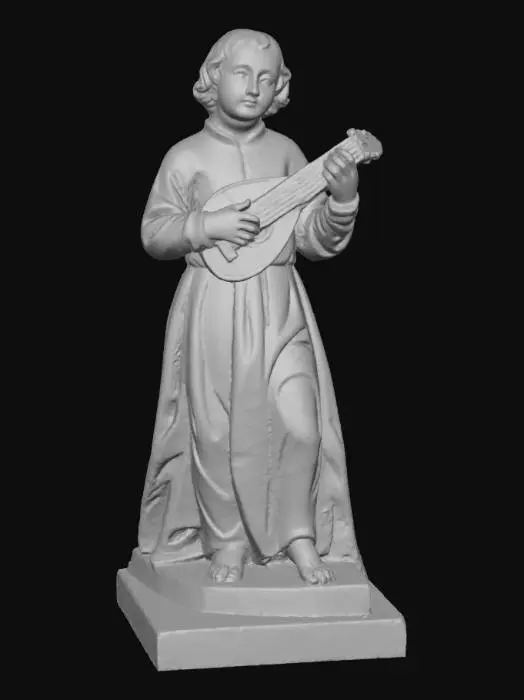 3D model for Musical Angel Sculpture, #Christmas2025#