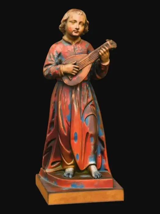 3D model for Musical Angel Sculpture, #Christmas2025#