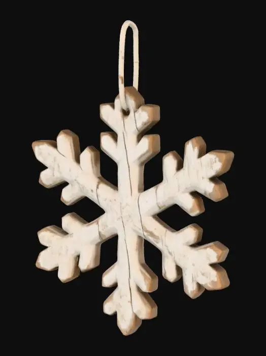 3D model for Snowflake Charm, #Christmas2025#