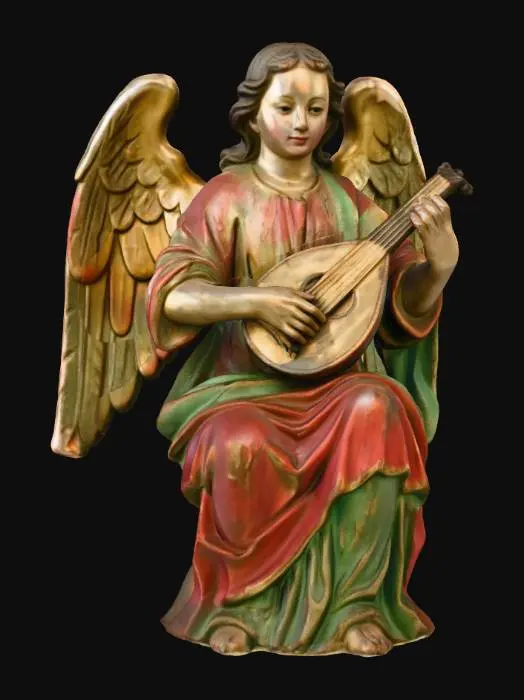 3D model for Angel Playing Lute, #Christmas2025#