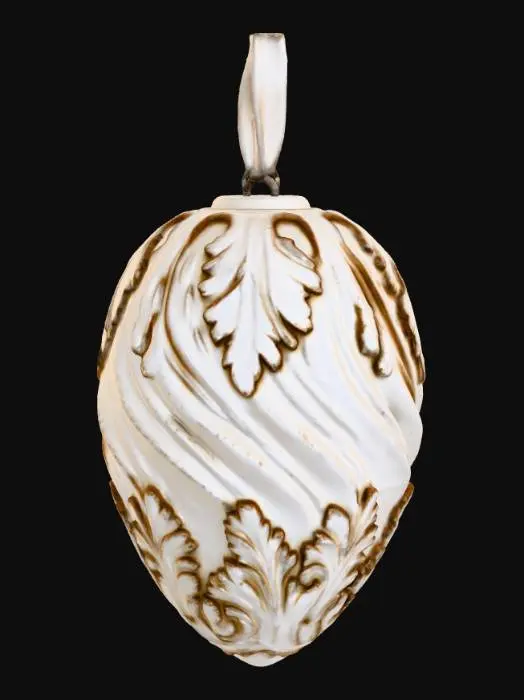 3D model for Ornate White Bauble, #Christmas2025#