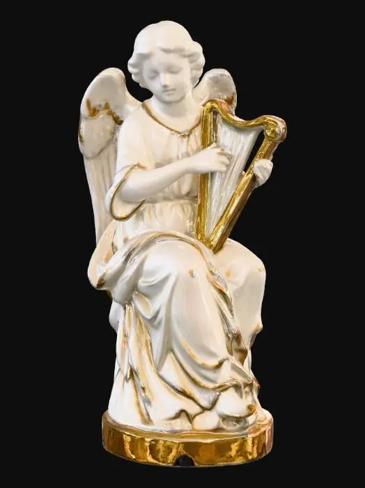 3D model for Angel with Harp, #Christmas2025#