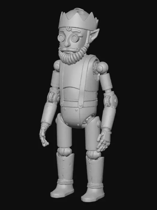 3D model for Steampunk Elfbot, #Christmas2025#