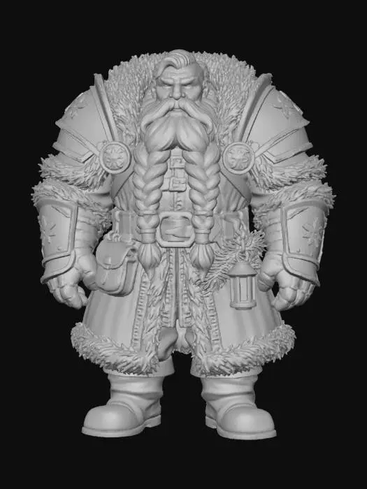 3D model for Winter Dwarf Explorer, #Christmas2025#