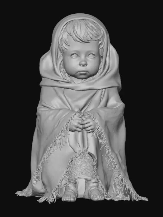 3D model for Winter Innocence, #Christmas2025#