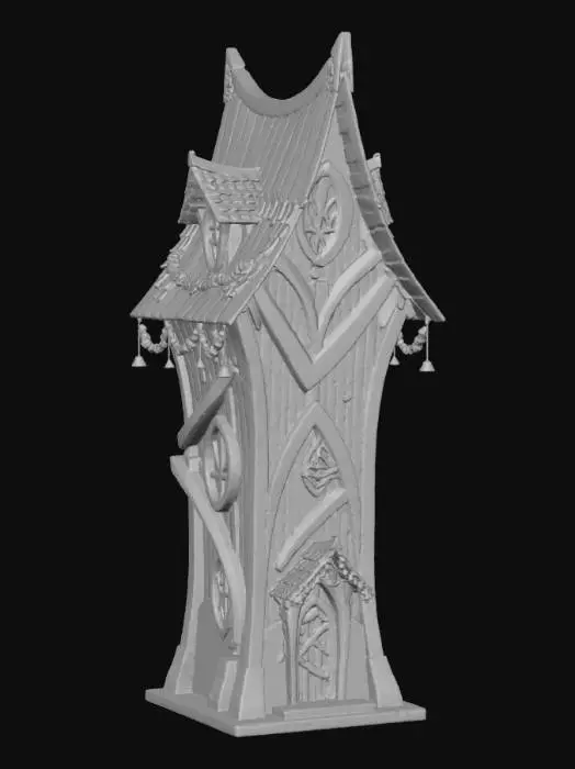 3D model for Whimsical Towerhouse, #Christmas2025#