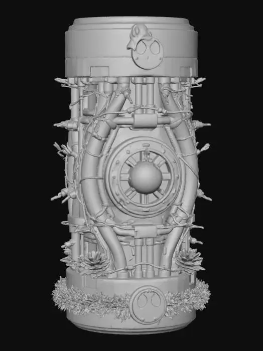 3D model for Steampunk Holiday Fusion, #Christmas2025#