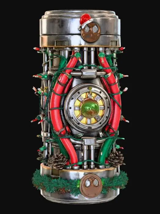 3D model for Steampunk Holiday Fusion, #Christmas2025#