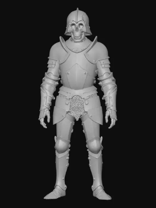 3D model for Untitled Warrior