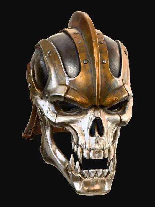 3D model for Warrior's Skull Helm