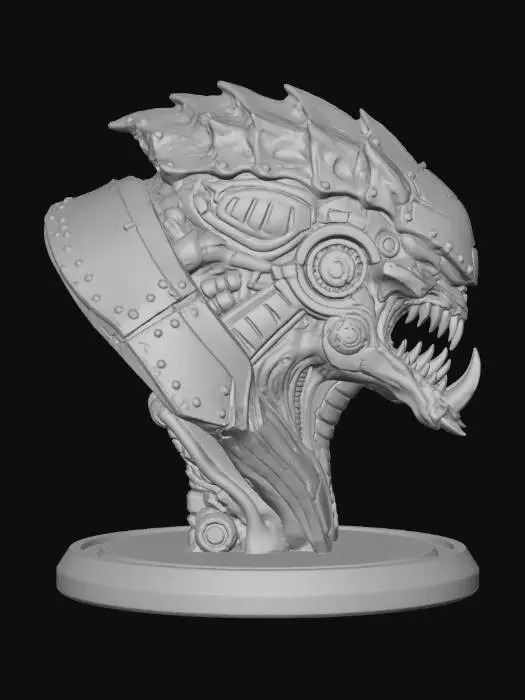 3D model for Cybernetic Behemoth