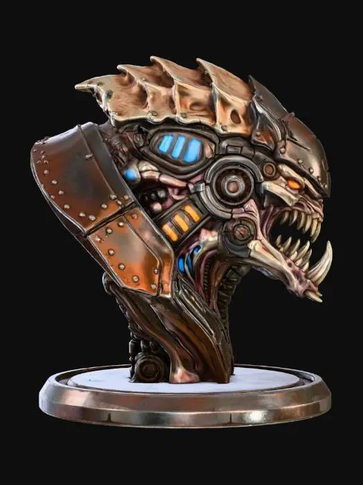 3D model for Cybernetic Behemoth
