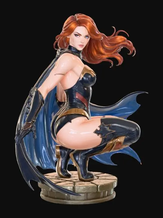 3D model for Crimson Avenger