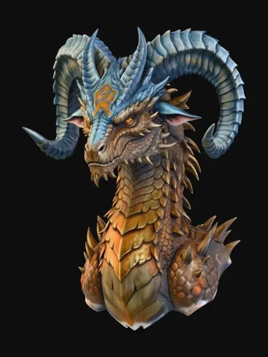 3D model for Ancient Dragonlord