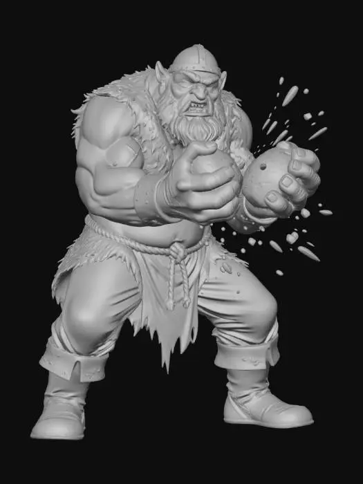 3D model for Orc Stonebreaker