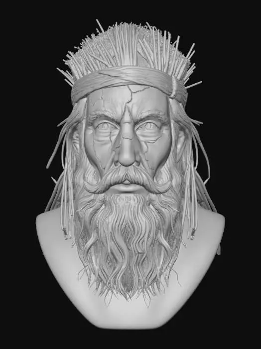 3D model for Cracked Earth Patriarch