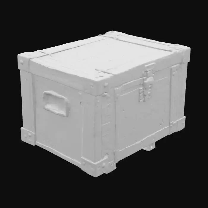3D model for Army Crate