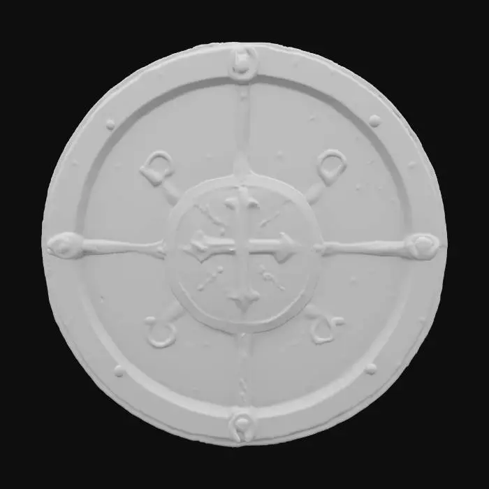 3D model for Medieval Shield Design