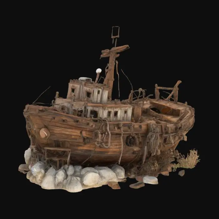 3D model for Sunken Dreams, #ocean#