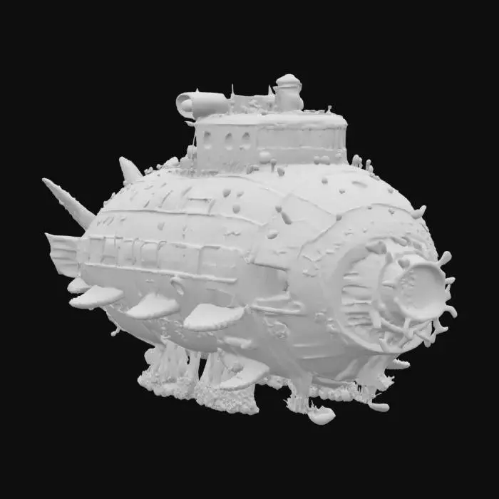 3D model for Abyssal Voyager, #ocean#