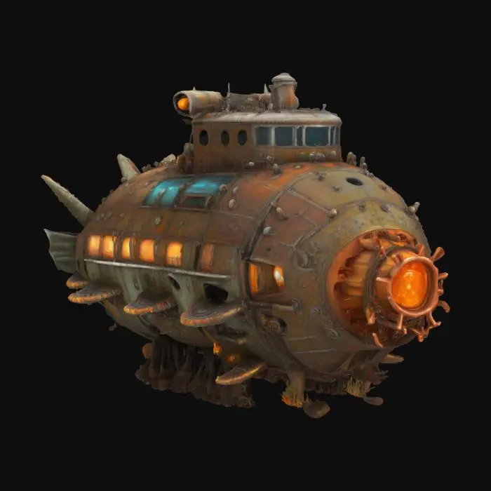 3D model for Abyssal Voyager, #ocean#