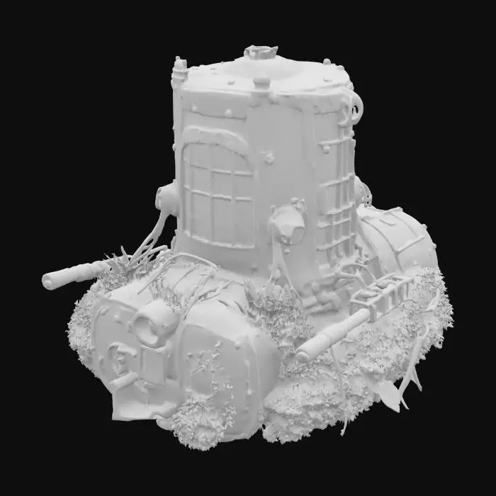 3D model for Steampunk Greenhouse Explorer, #ocean#