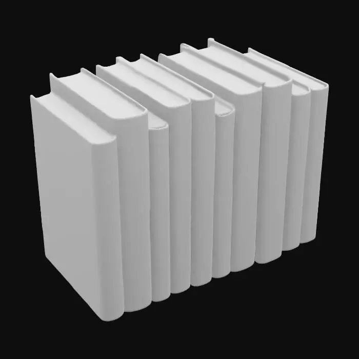 3D model for Bookshelf Collection