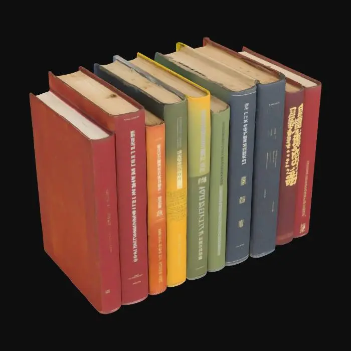 3D model for Bookshelf Collection