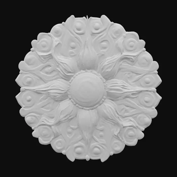 3D model for Radiant Bloom, #SketchTo3D#