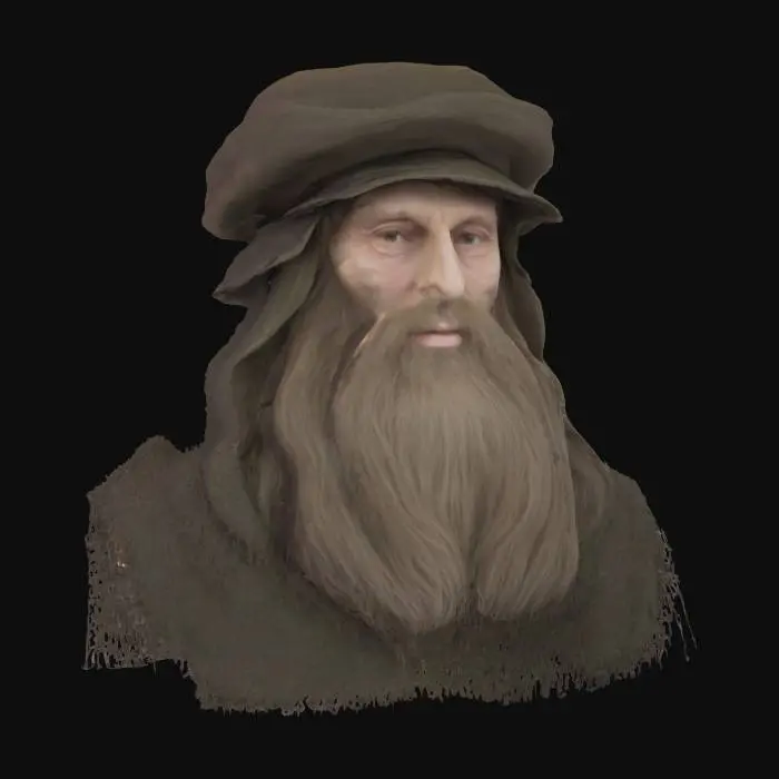 3D model for Renaissance Visionary, #SketchTo3D#