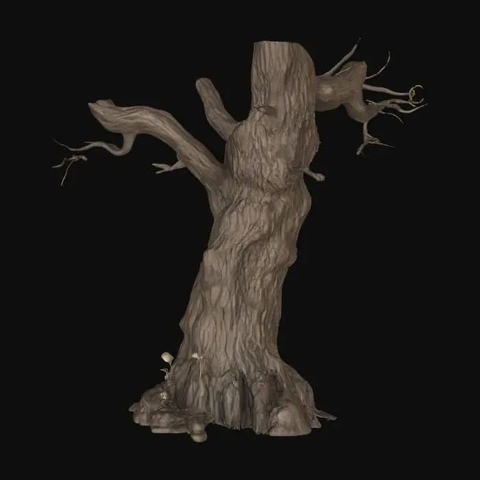 3D model for Ancient Sentinel, #SketchTo3D#