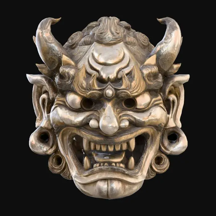 3D model for Demonic Mask