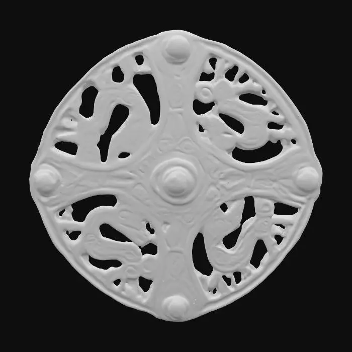 3D model for Celtic Knot Medallion