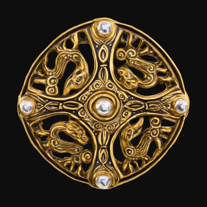 3D model for Celtic Knot Medallion