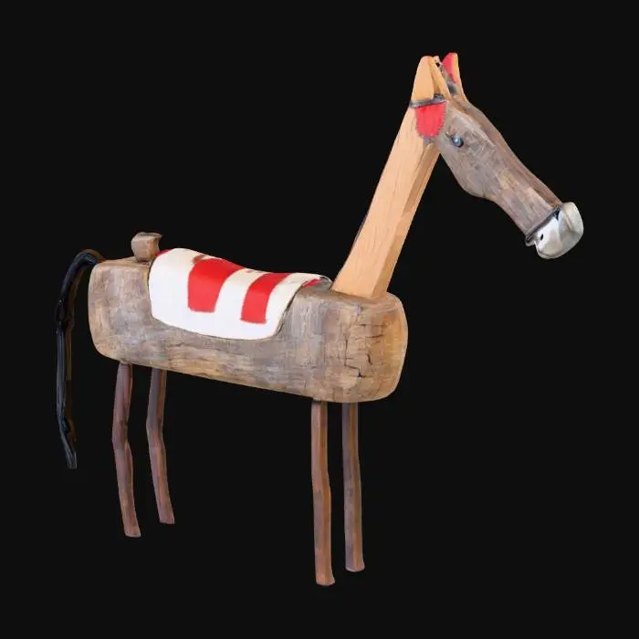 3D model for Rustic Horse Creation