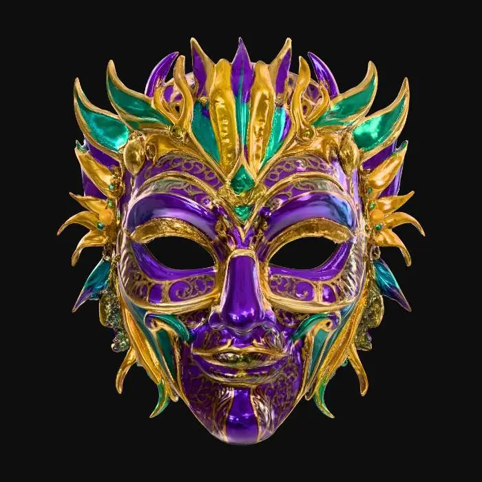 3D model for Vibrant Masquerade