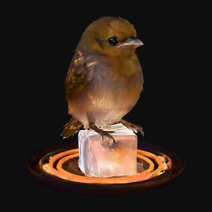 3D model for Paradox Perch, #PBR#