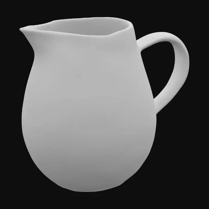 3D model for Blue Ceramic Pitcher