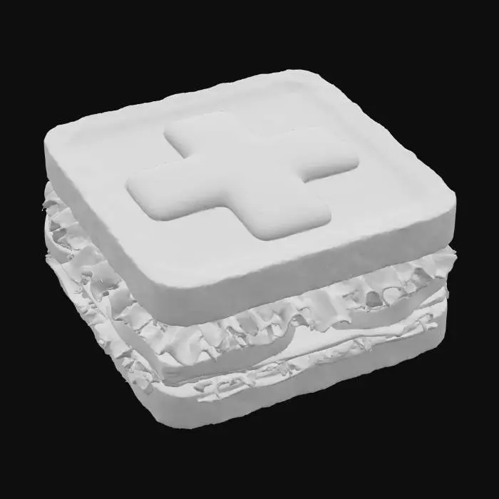 3D model for First Aid Sandwich, #food#