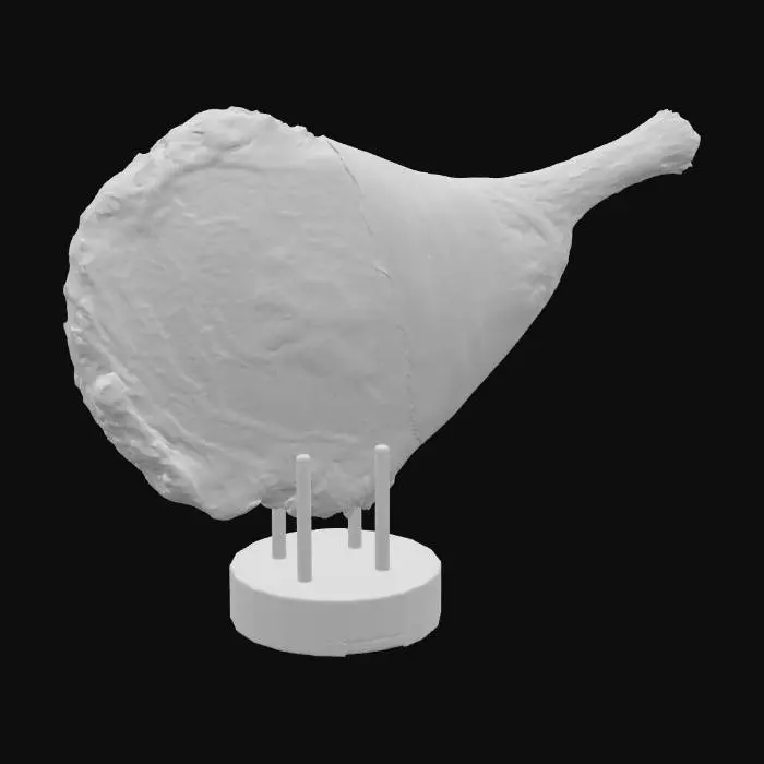 3D model for Golden Ham Delight, #food#