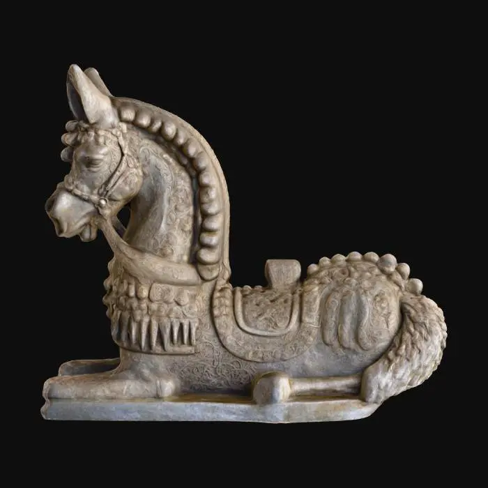 3D model for Stone Guardian Horse