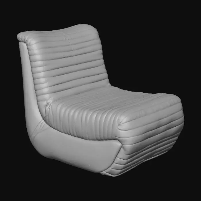 3D model for Retro Lounge Chair
