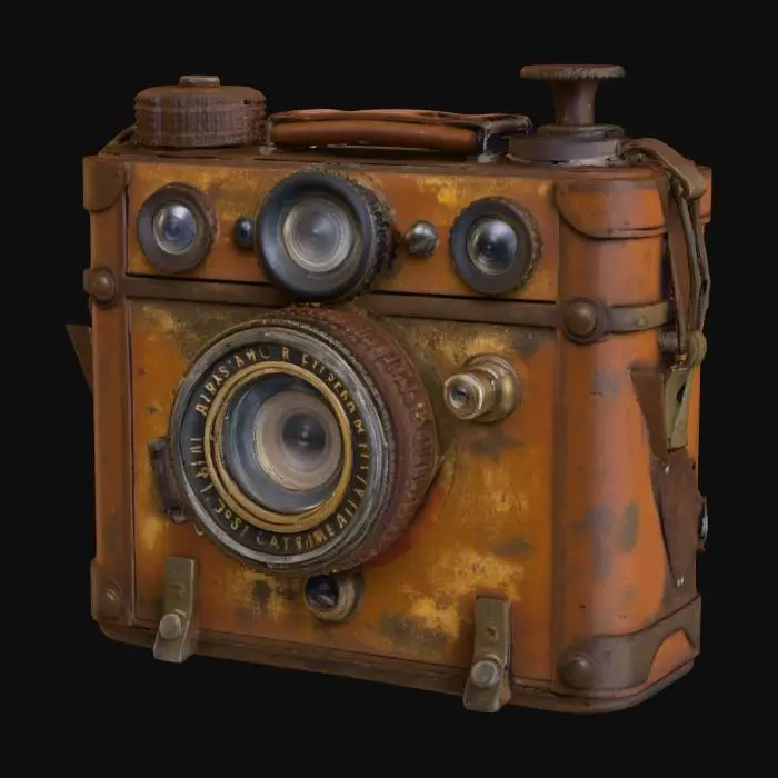 3D model for Vintage Lens Relic